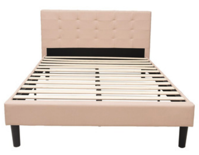 2020 Latest Austrian pu leather bed frame
