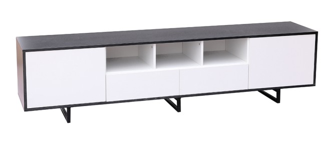 Modern TV Stand Table with Drawers and Storage