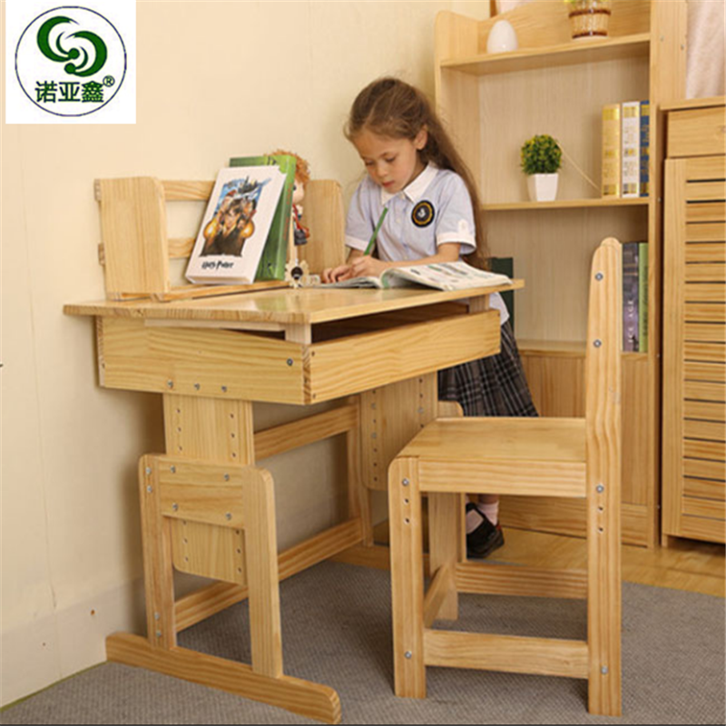 green color study table desk for kids study desk and chair F