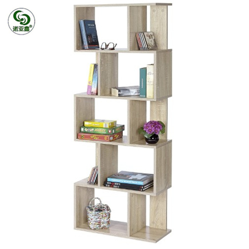 High Shelf Storage Unit Bookcase Bookshelf CD Shelf Wood