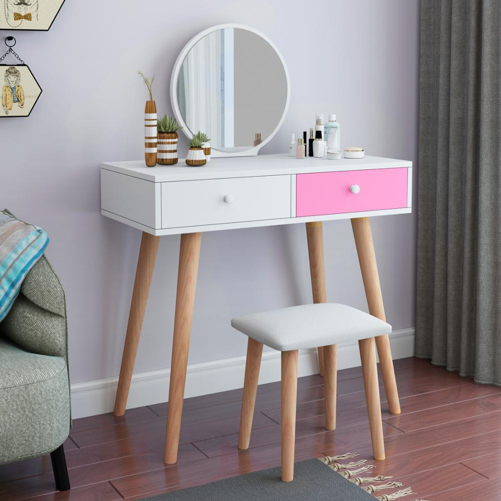 Brief bedroom dresser Desk economical and practical