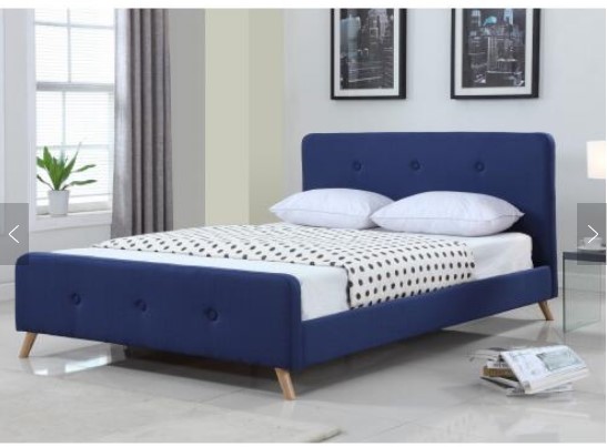 European style modern fabric soft bed with all color availab