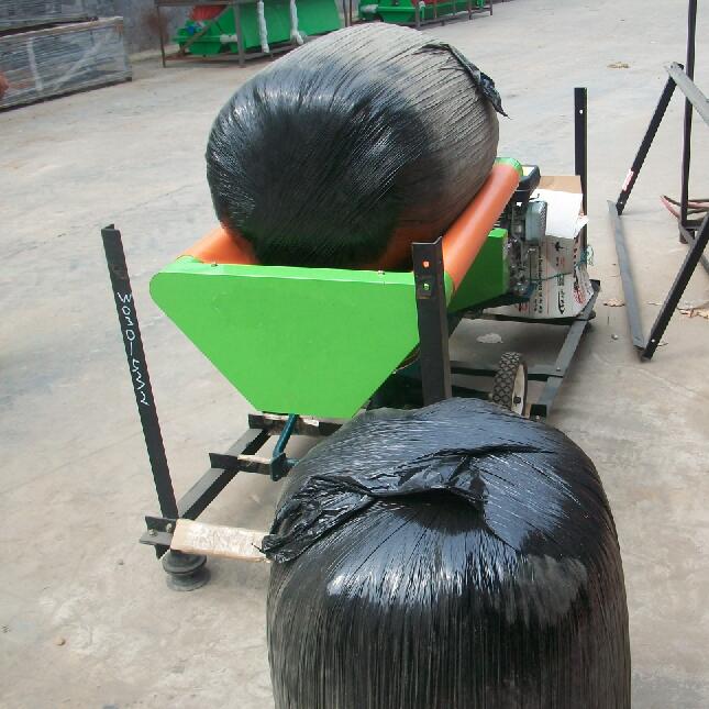 Wholesale sale factory outlet hay bale wrapping machine