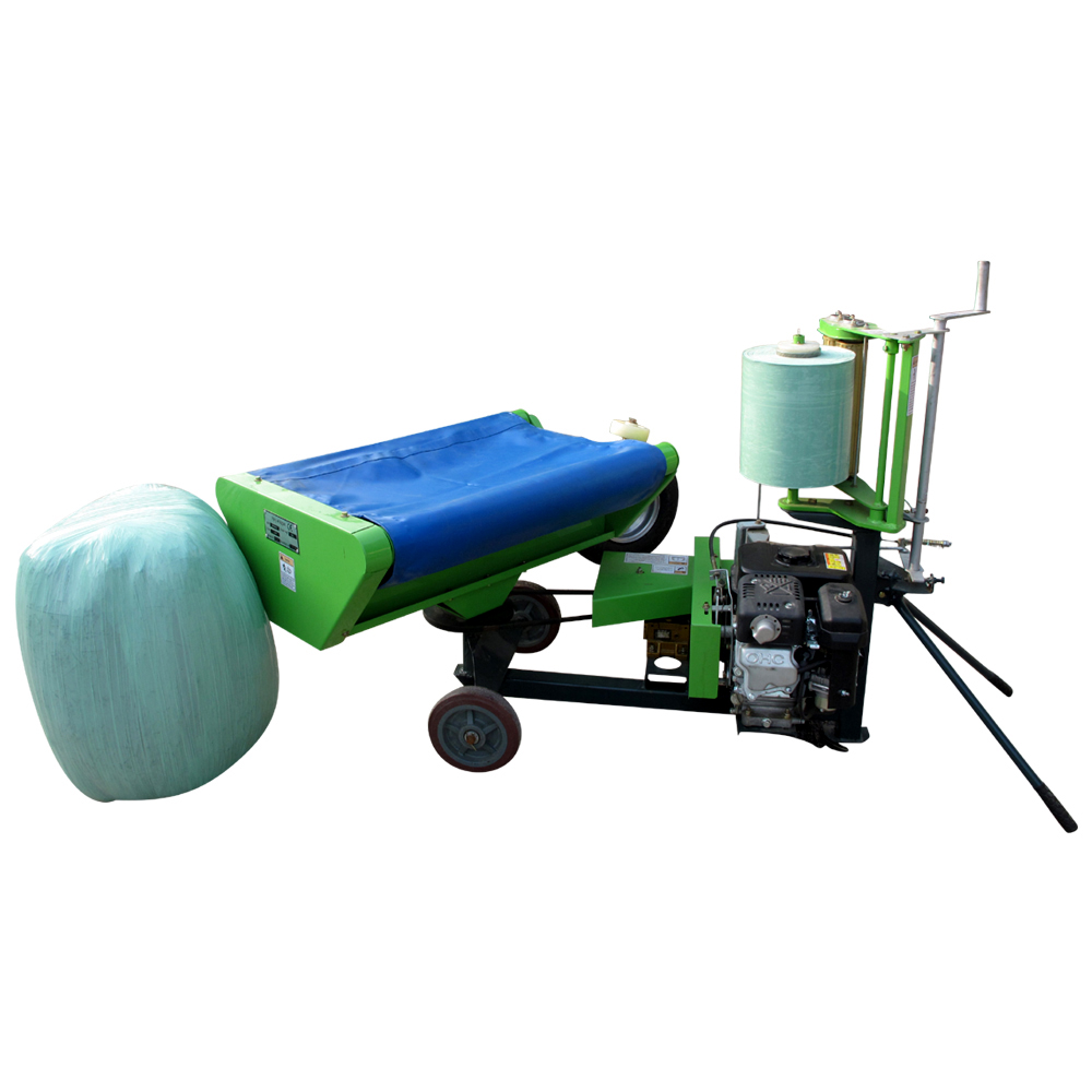 Hot sale round silage hay bale wrapping machine in stock